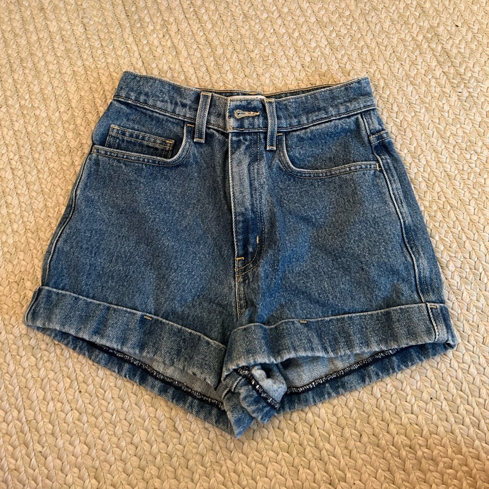 American Apparel jean shorts
